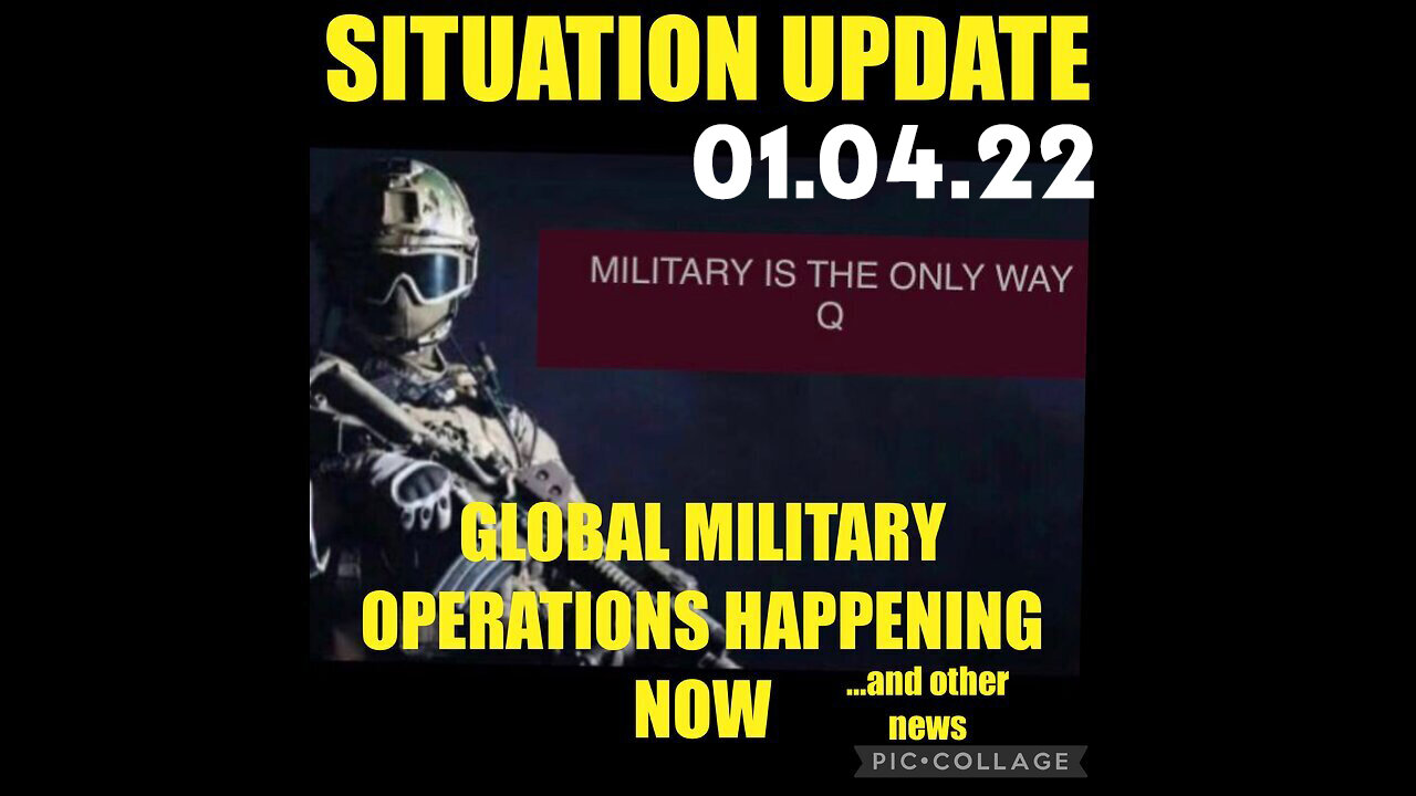 Situation Update 01/03/22 ~ Q Latst Drop Intel - Storm Is Coming. White Hats Intel