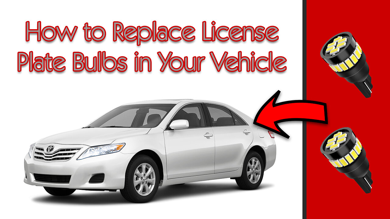 How to Replace License Plate Bulbs in Your Vehicle [4K]