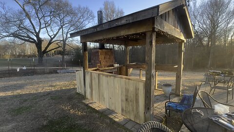 Tiki Bar Construction