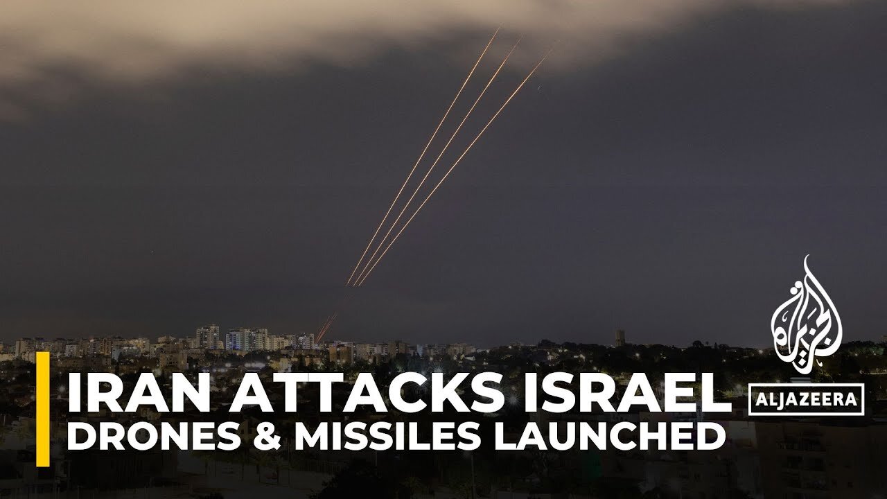 Iran launches hundreds of missiles, drones in first direct attack on Israel