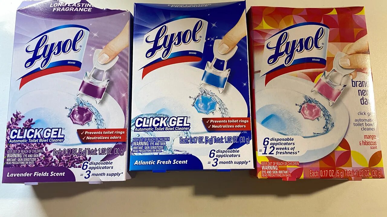 Lysol Click-Gel Product Review