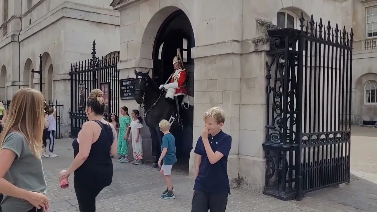 Householdcavalry horse Guards parade speed up #horseguardsparade