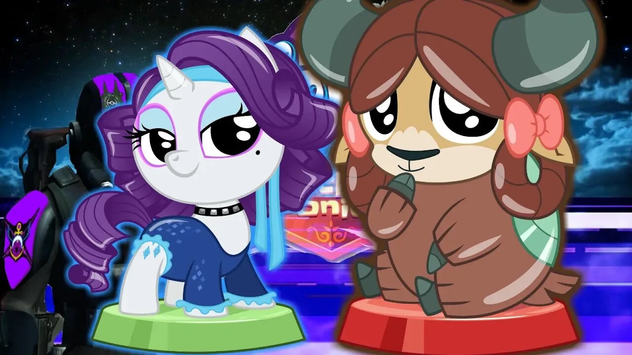 Trying out Retro Rarity and Yona! Pocket Ponies