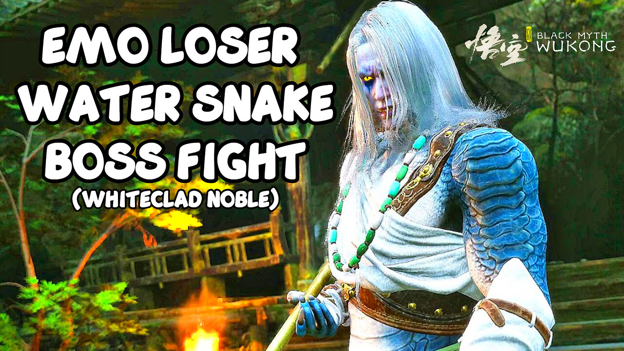 Whiteclad Noble BOSS FIGHT! BLACK MYTH WUKONG!