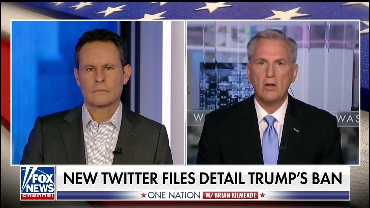 Kevin McCarthy: We're Going After The 51 Agents Who Lied About Hunter Laptop