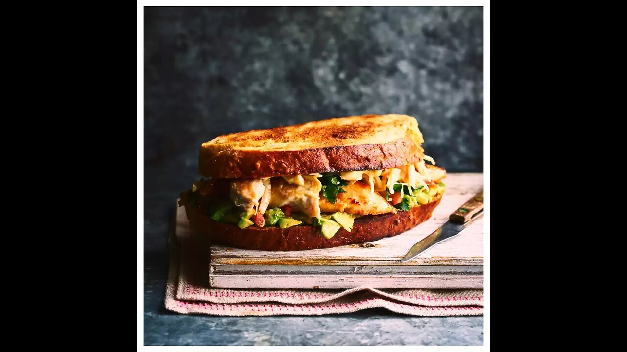 Chicken toast sandwich