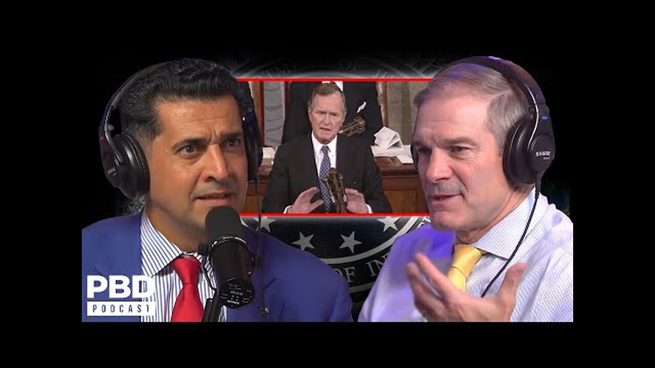 "A 'New World Order' Emerges" - Jim Jordan On SHOCKING 90s Bush Globalist Prediction