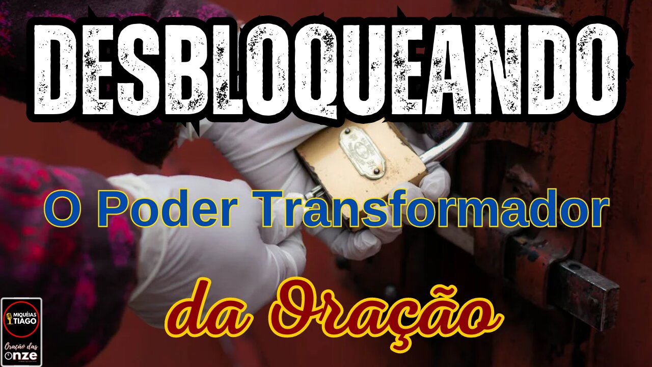 🔴 (Ao vivo) Oração: Incentivo para Cada Tempo da Vida - Miquéias Tiago