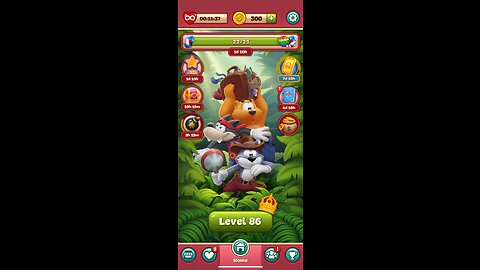 Toon Blast Level 86