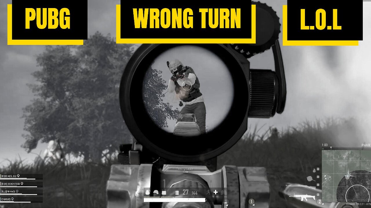 WRONG TURN: been Massacred #pubg