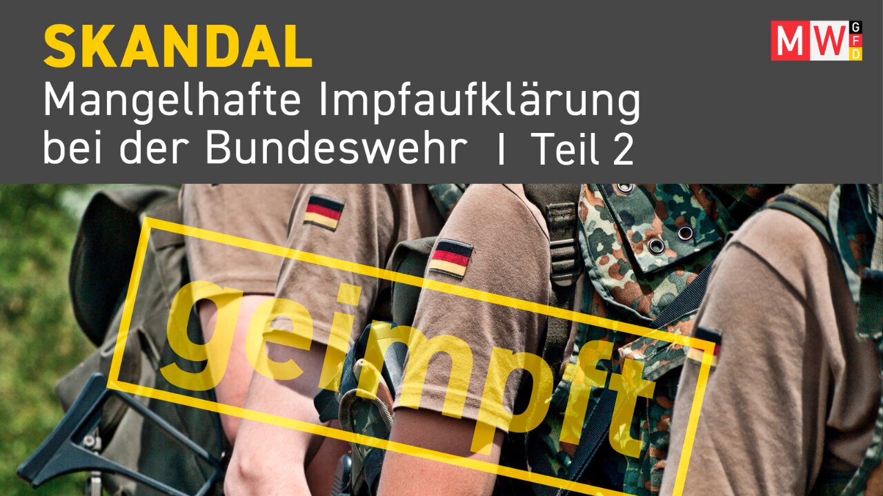 Skandal: Mangelhafte Impfaufklärung bei der Bundeswehr I Teil 2