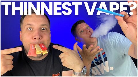 The Thinnest Vape Ever? // Zovoo Dragbar Z700 GT Review