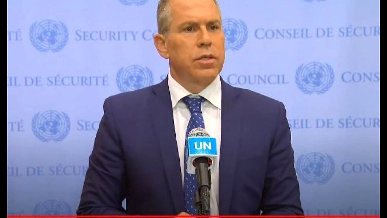 Israel's Ambassador to the UN Blasts Hamas: 'We Are Witnessing Blatant, Barbaric War Crimes'