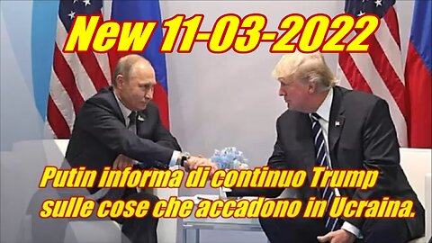 Putin informa di continuo Trump sulle cose che accadono in Ucraina