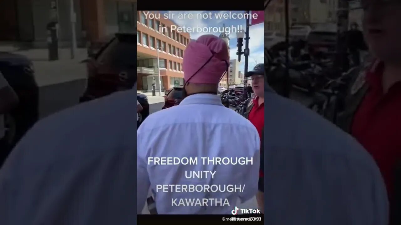 NDP leader Jagmeet Singh gets heckled in Peterborough