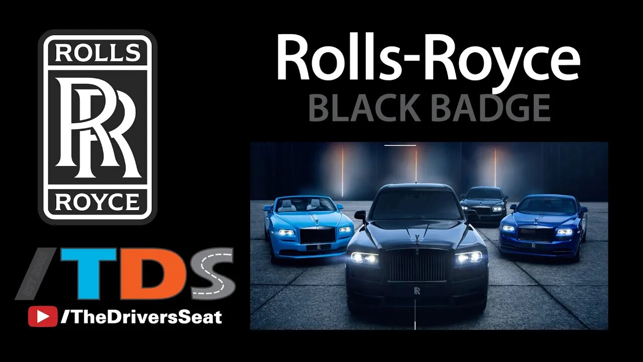 Rolls-Royce Black Badge Series explained in detail