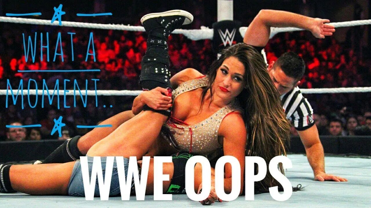 WWE Women Wrestler Oops Moments