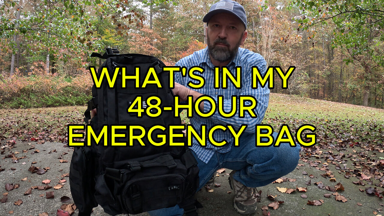 How to Build a 48-Hour Emergency Bag | Tactical CVLife 60L Backpack