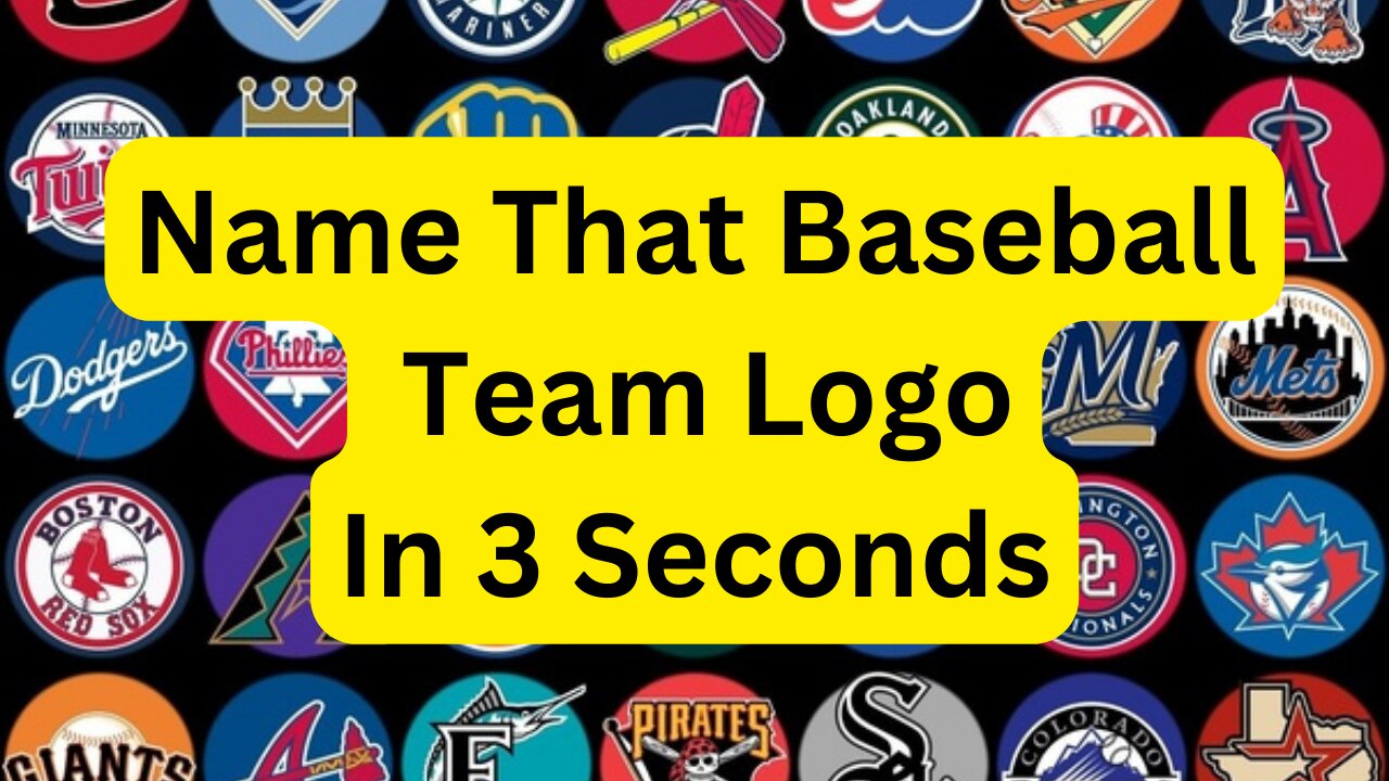 MLB Logo Trivia: Can You Guess Every Major League Teams in 3 Seconds? | Test Baseball Knowledge!