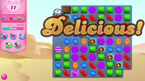 Candy Crush Saga Level 712