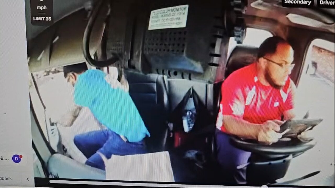 Delivery driver gets run over