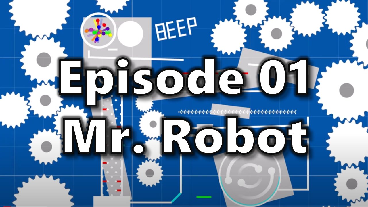 Algodoo Marble Race 01 - Mr. Robot