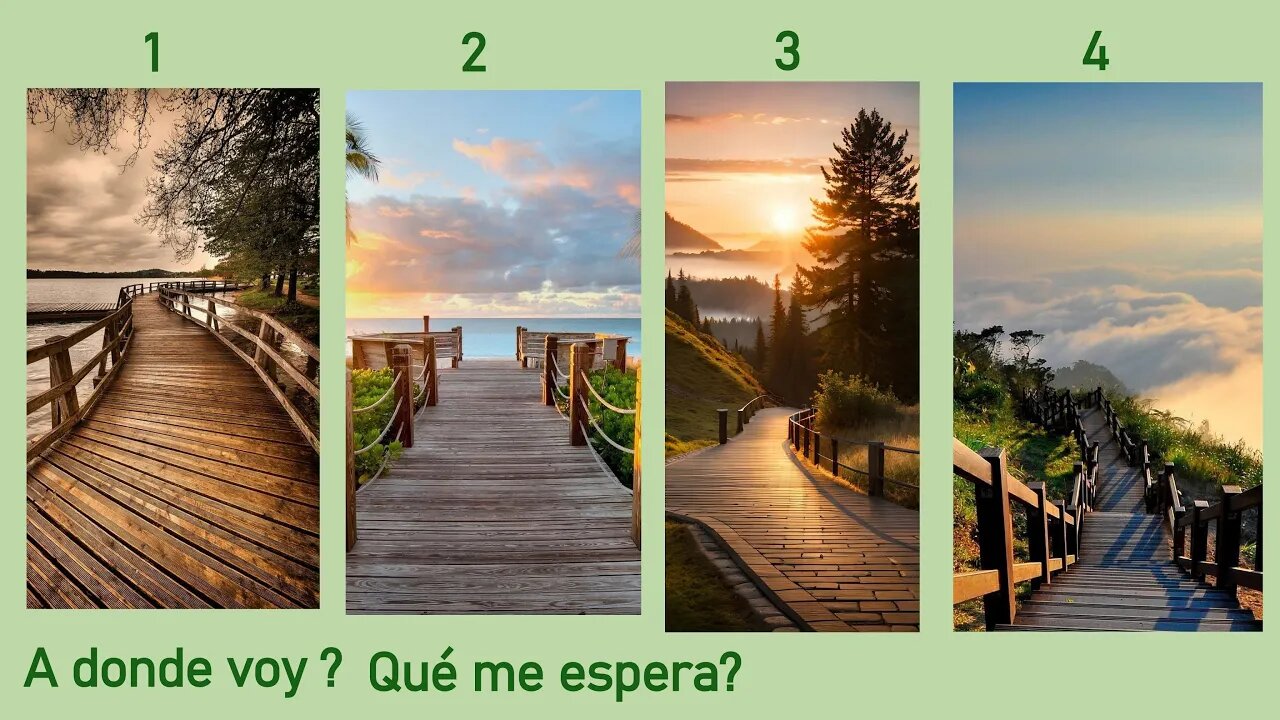 A donde voy? Qué me espera?