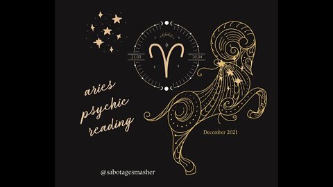 Here's Your Sign Aries- 12/2021