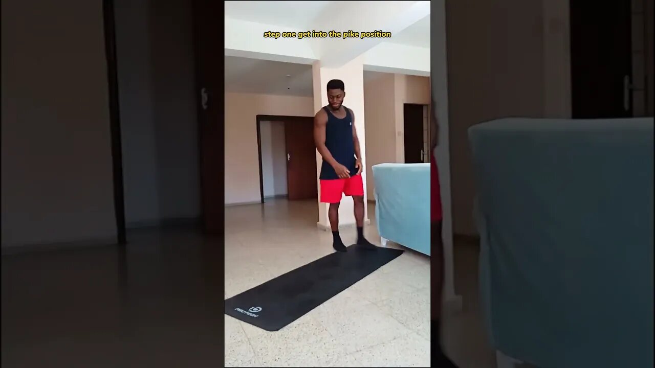 Learn The Pike Push Up