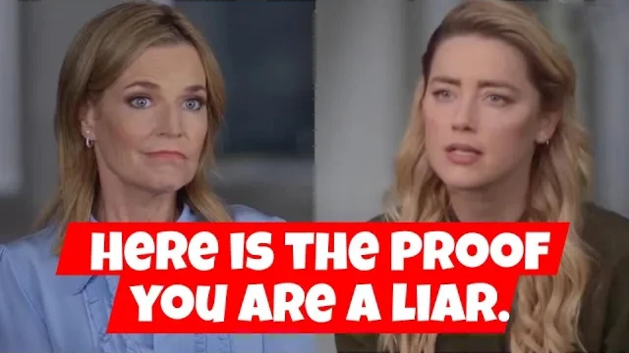 Amber Heard Speaks Out | Savanna Calls Out Amber Lies and Confronts Her with the Evidence.