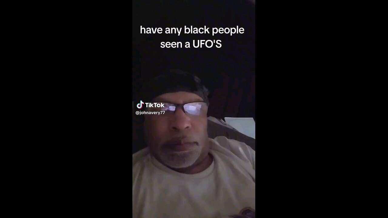 have any black people seen ufo