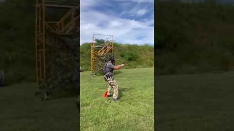 Team ￼Stage. Pistol shooter can’t move Until The Rifle shooter gets a hit￼.