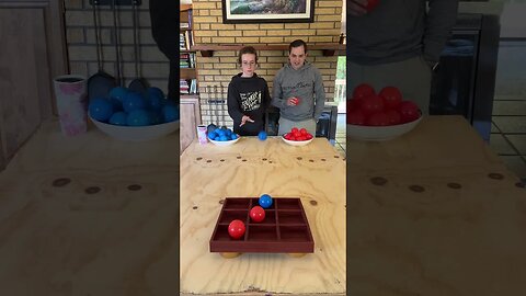 WOW 😯 BALL TOSS 🔵 Tic Tac Toe 🔴