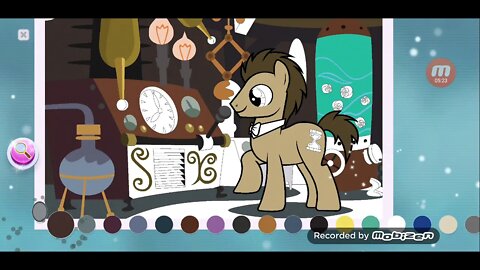 Lets paint another Dr. Whooves painting! / MLP Color by Magic