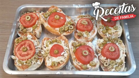 PÃO PIZZA, PORQUE NÃO FIZ ISSO ANTES | RECEITAS DE FAMÍLIA OFICIAL