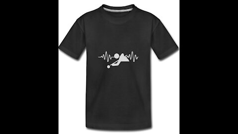 The I Love Billiards Heartbeat Pulse T-Shirt You've Been Waiting For