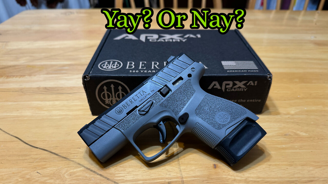 Beretta APX A1 Carry Table Top Review #Rumble #FYP #America