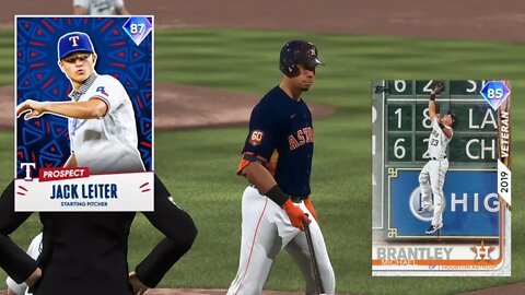 Veteran Michael Brantley and Prospect Jack Leiter Debuts: MLB The Show 22 Diamond Dynasty