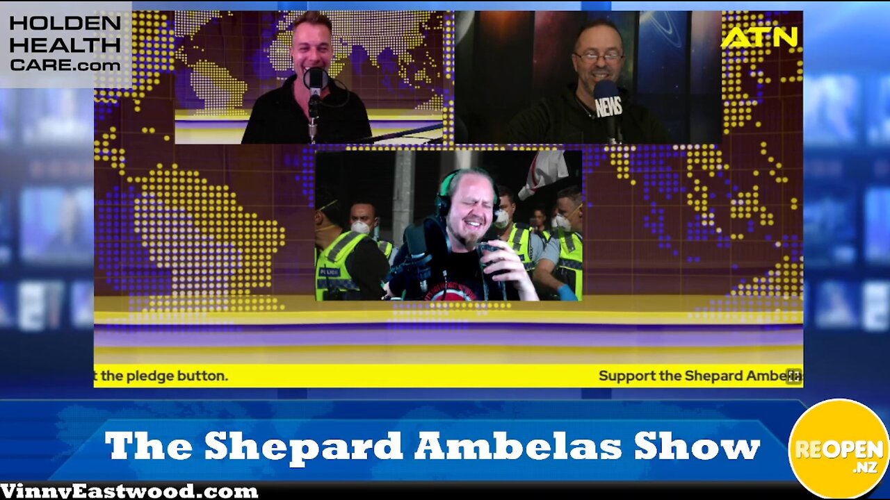 News Can Distract You From Self Improvement, Vinny Eastwood on The Shepard Ambellas Show