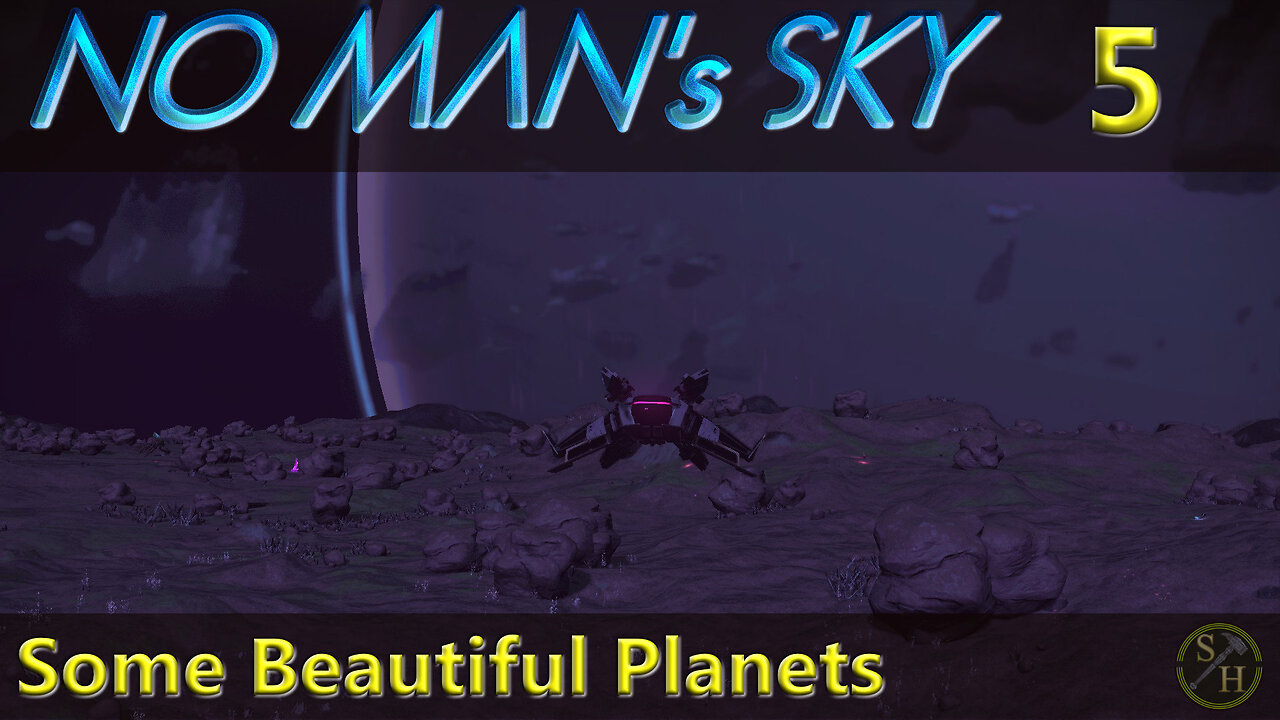 No Man's Sky Survival S7 – EP5 Beautiful Planets and Blue and Yellow Interceptors