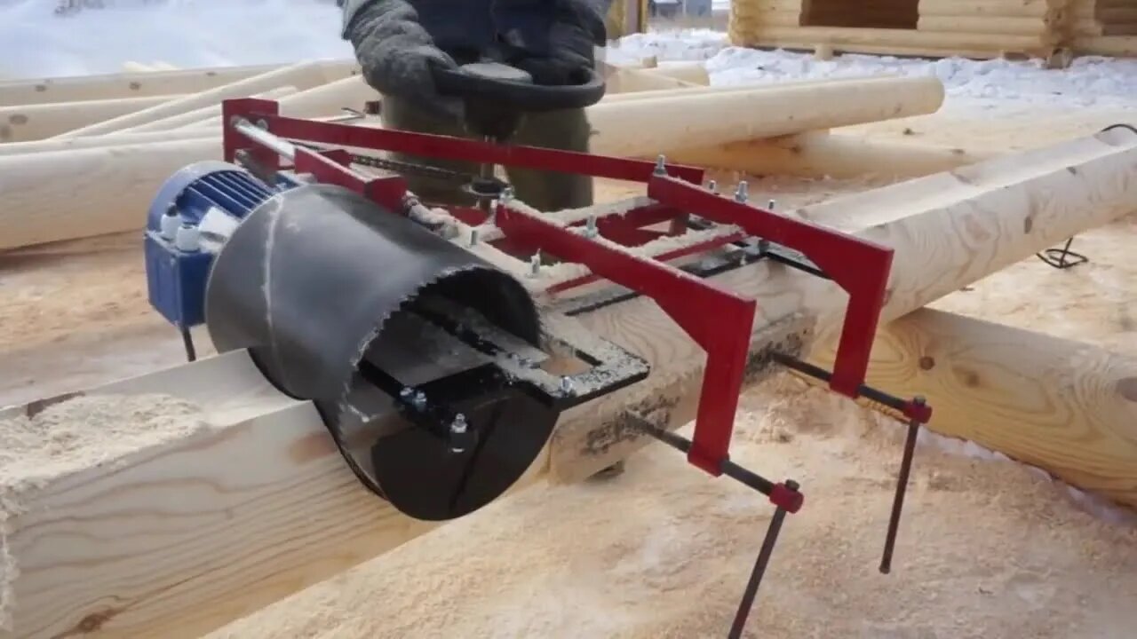 Мобильный чашкорезный станок