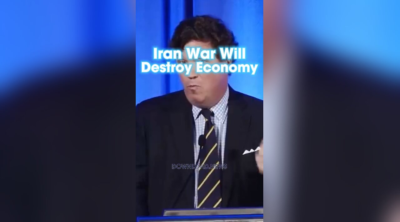 Tucker Carlson: A War With Iran Will Destroy America's Economy - 10/25/23