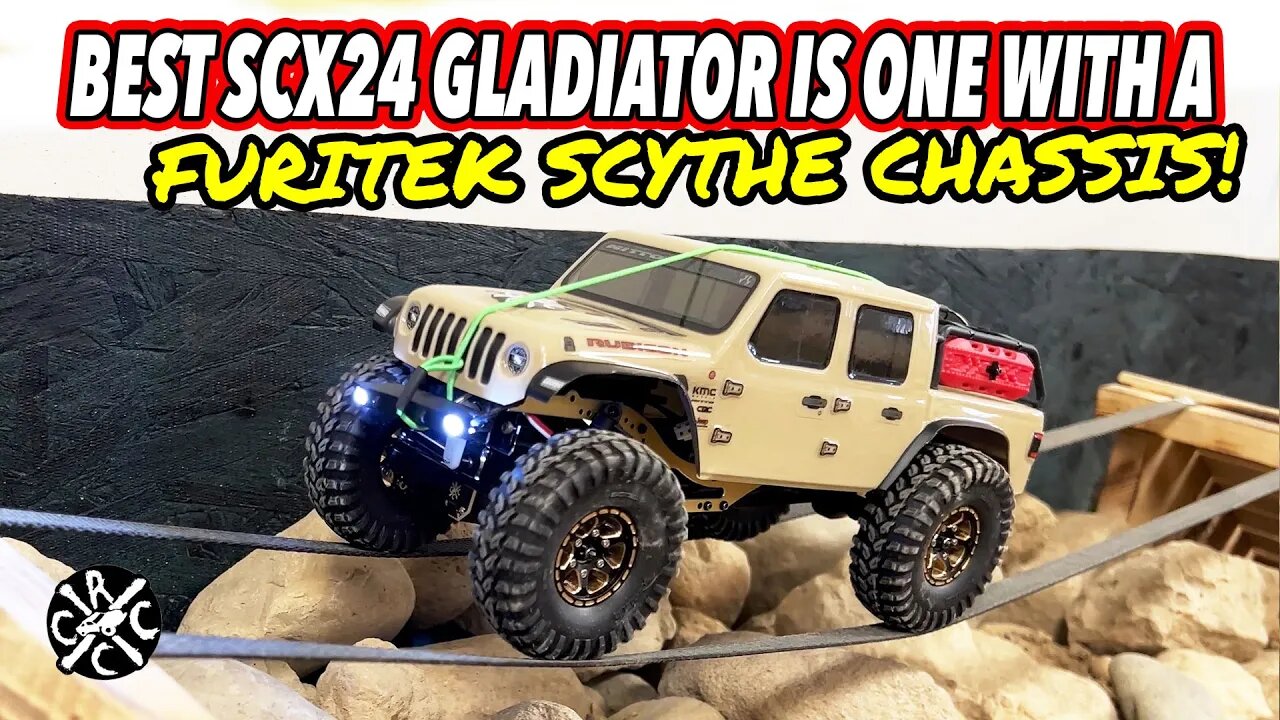 The Best SCX24 Gladiator Is One With A Furitek Scythe Chassis...Just Sayin'