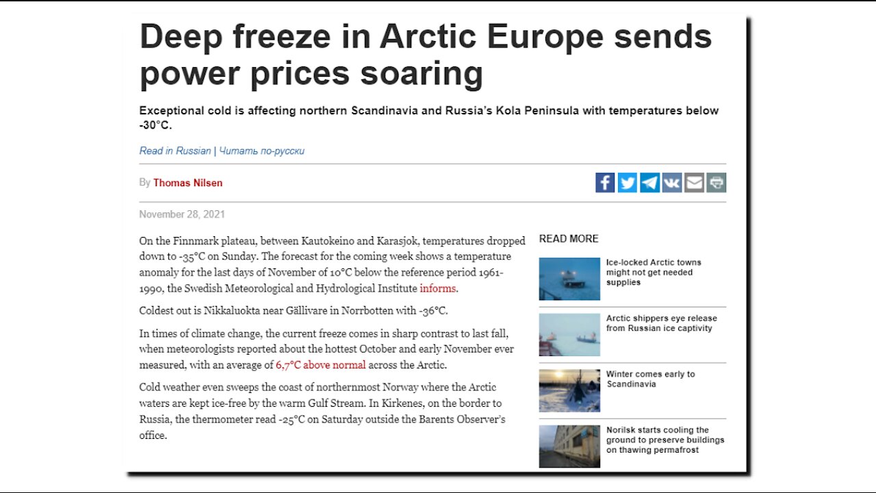 More Arctic Sea Ice Than 100 Years Ago