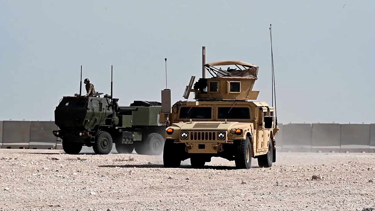 HIMARS demonstration takes place at Al Udeid AB