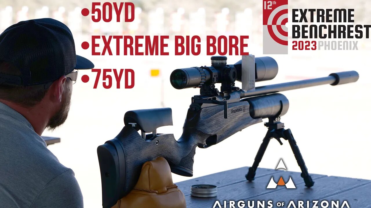 Extreme Windy Day: 50yd, Extreme Big Bore, 75yd qualifiers, and INTERVIEWS #airgun