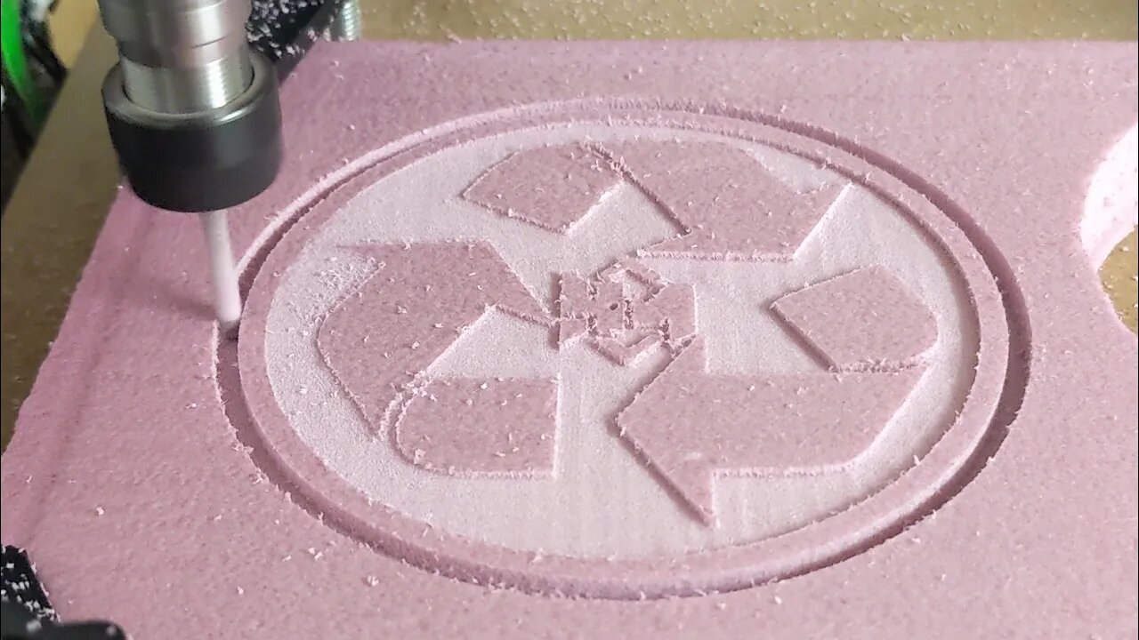 Carving with my desktop cnc - FoxAlien 4040 - (GRBL CNC Software)