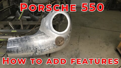 Porsche 550: How to add Features