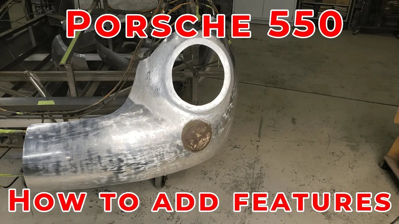 Porsche 550: How to add Features