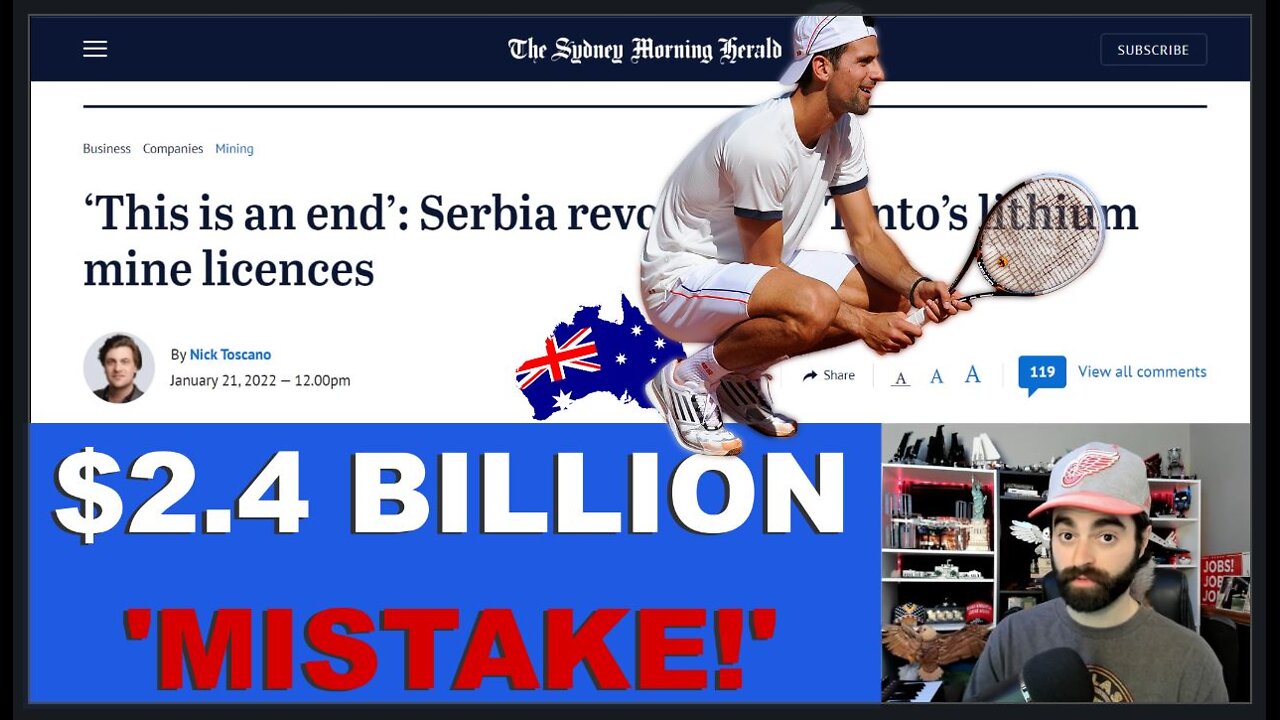 'This Is An End' To Australian Mining Operations In Serbia, MULTI-BILLION DOLLAR F-U!